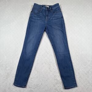 Madewell Jeans Curvy High-Rise Skinny Crop Women’s Sz 26